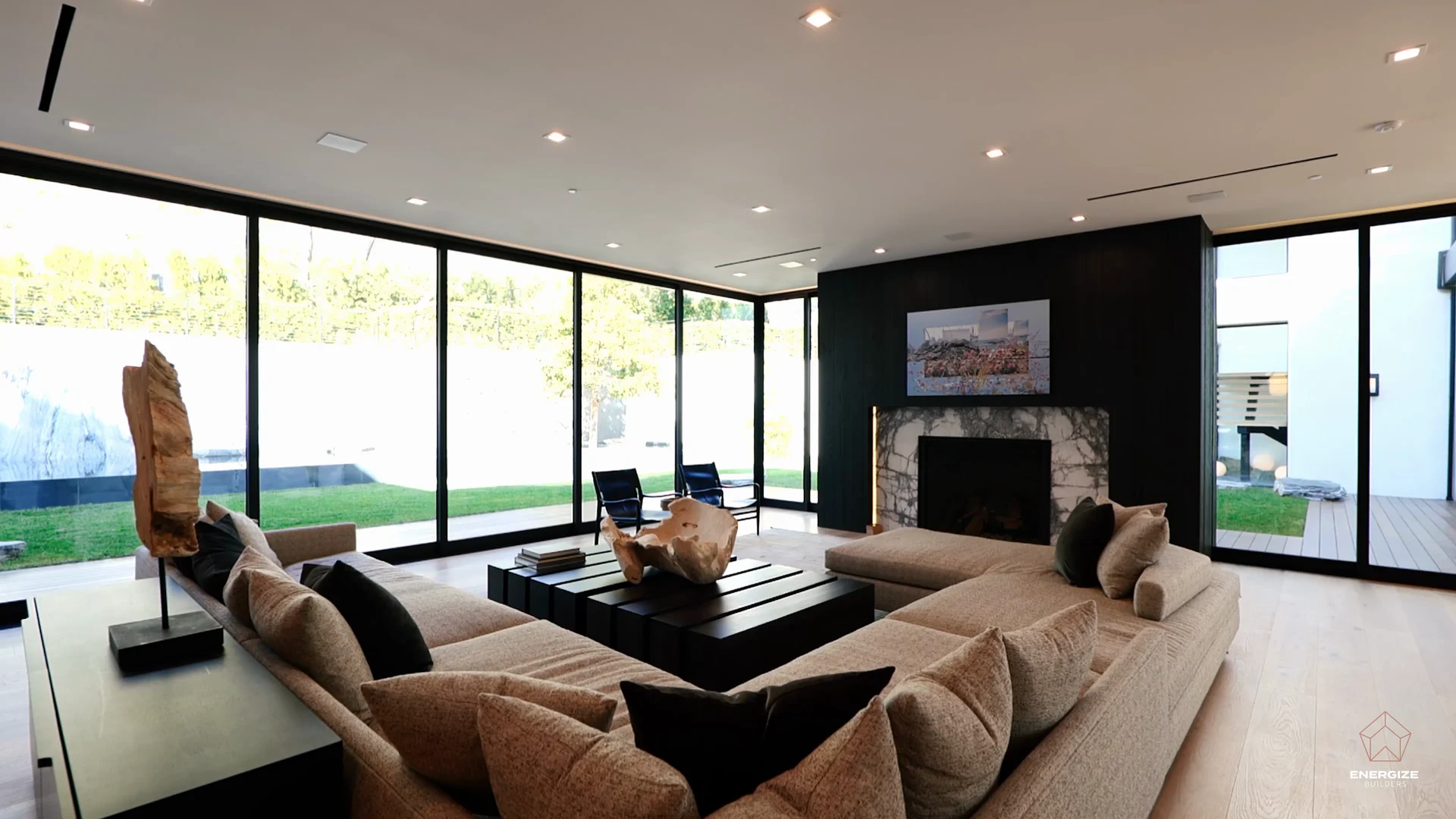 A room from the Energize Builders company film